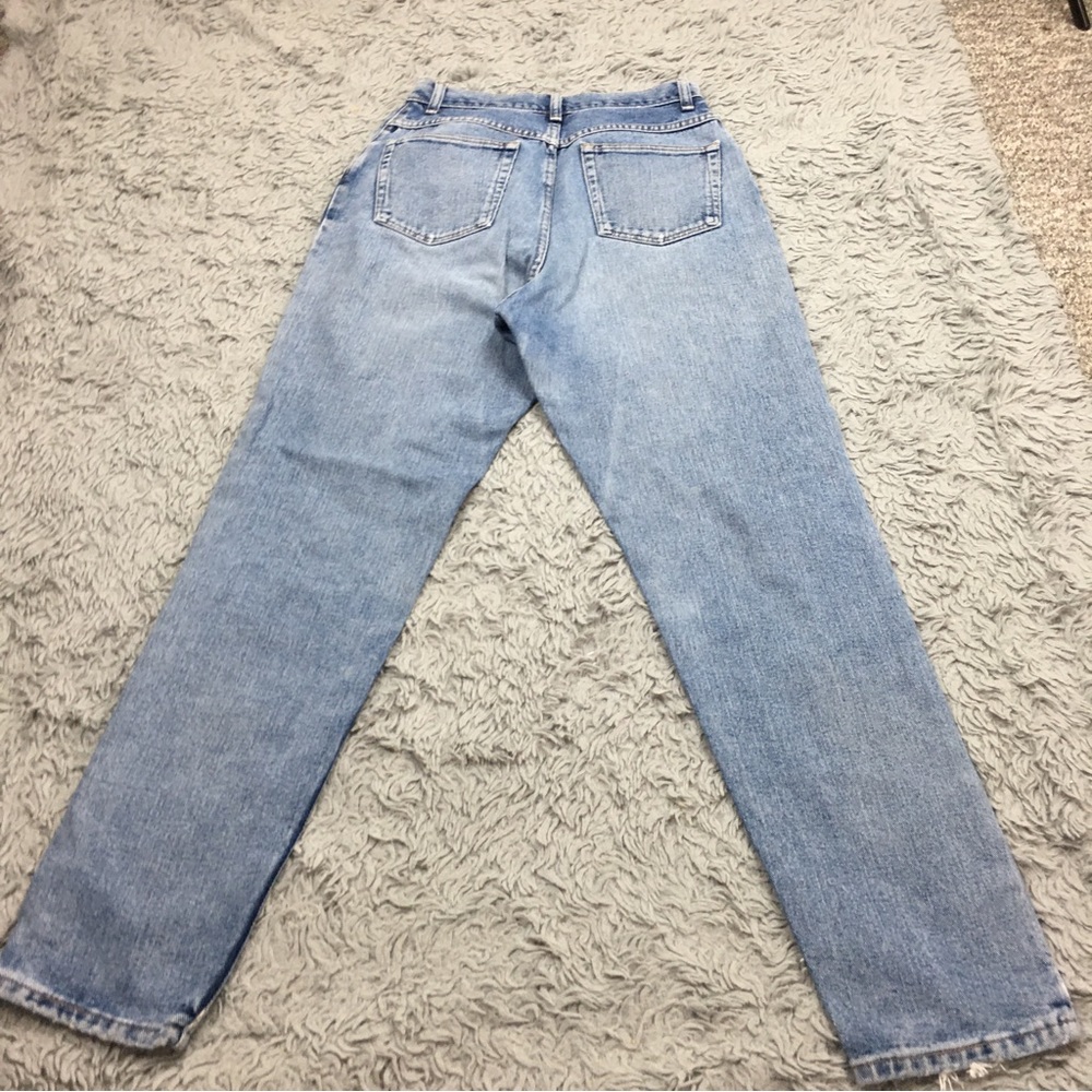 Vintage Wrangler Embroidered Skinny Jeans Blue Size 6 - Picture 6 of 16